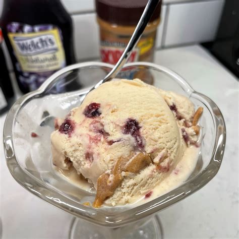 PB&J Ice Cream | Comfort du Jour