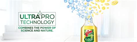 Vim Floor Cleaner: 1000ml | Sparkling Lemon | 100% Removal of stains ...