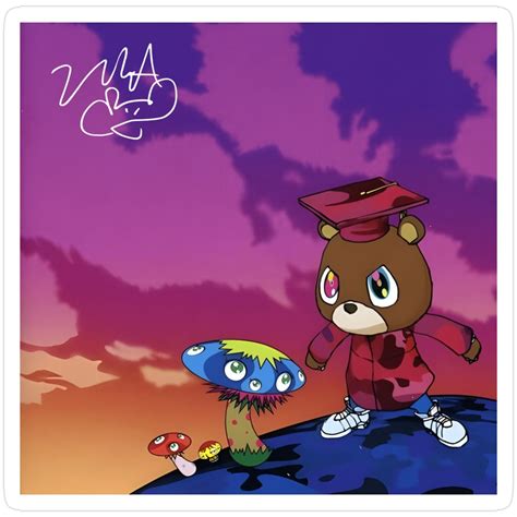 "Graduation art" Sticker for Sale by MarkusRau in 2025 | Kanye west ...