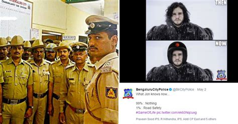 Bengaluru Police Is Using GoT Memes To Spread Awareness On Road Safety ...