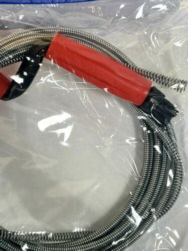Buy 16FT Drain Snake Auger Clog Remover Plumbing Snake Pipe Sewer ...