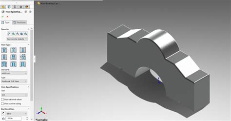 SolidWorks Using Hole Wizard 3D Sketch 的图像结果