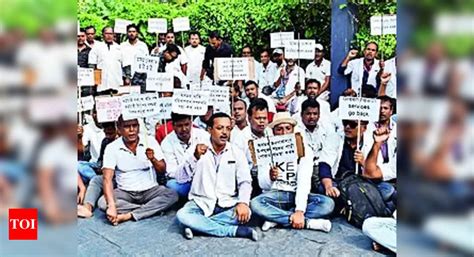 Ambulance Workers in Guwahati Protest for Pay Hike and Better ...