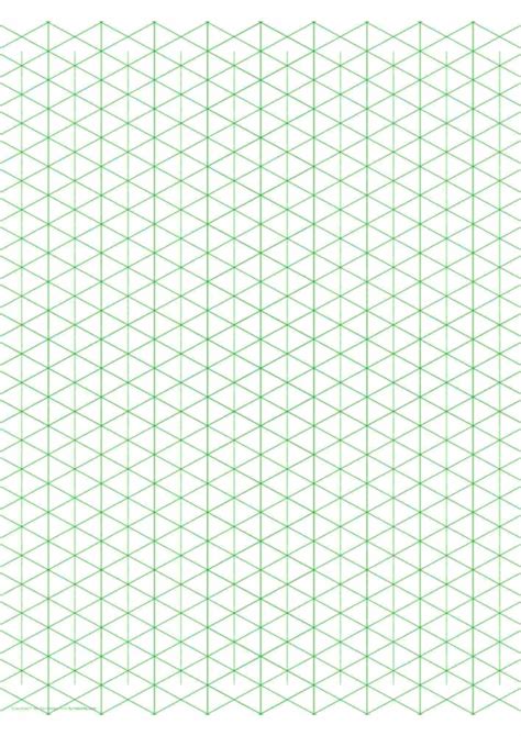 Isometric Graph Paper Template Download PDF - Free Printable Graph ...