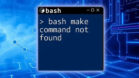 Image result for Bash Command Not Found Linux