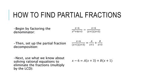 Introduction to Partial Fractions | PPTX