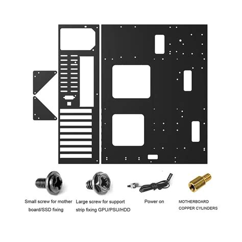 TGDGAMER Open Computer Case,Two-way Server E-ATX Motherboard India | Ubuy