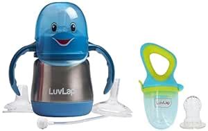 Buy LuvLap 3 in 1 Baby Steel Sipper, Made of Rust Free SS304 Stainless ...