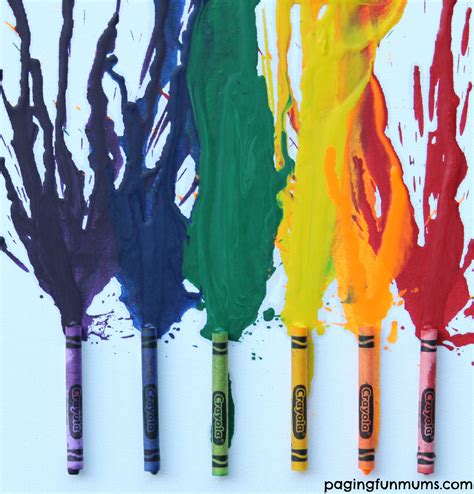 Melting Crayons Art at Robert Willard blog
