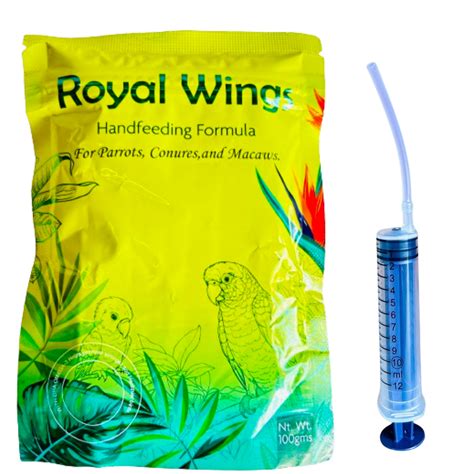 Royal Wings Hand Feeding Formula for Parrots, Conures & Macaws – 100gm ...