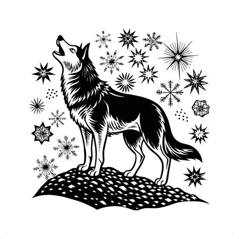 Siberian Husky Howling 54786319 Vector Art at Vecteezy