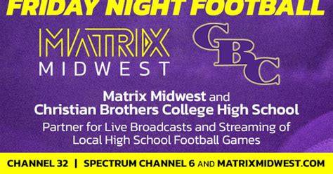CBC football to air on Matrix Midwest - Matrix Midwest