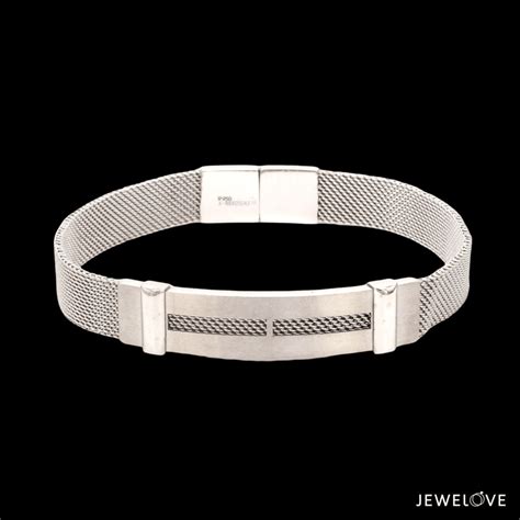 Jewelove™ Bangles & Bracelets Men of Platinum | Platinum Bracelet for ...