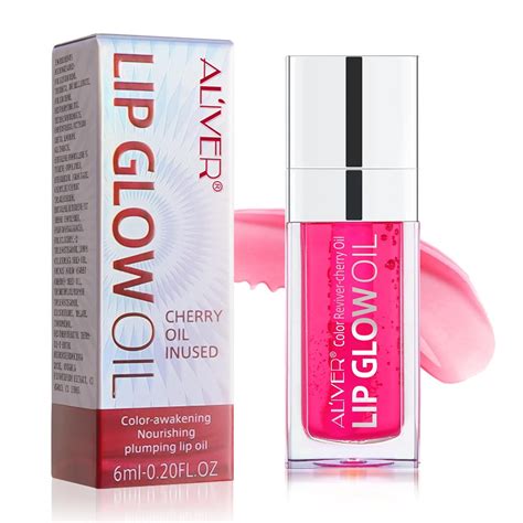 Buy Plumping Lip Oil,Long Lasting Hydrating Lip Gloss Tint Lip Balm ...