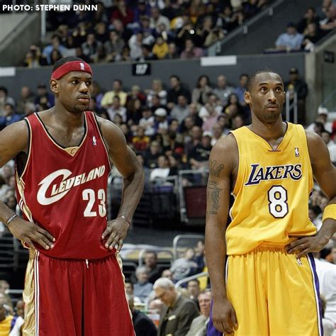 Kobe Bryant Shooting Over Lebron James