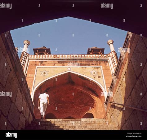 Humayuns Tomb in Delhi built in memory of her husband Emperor Humayan by Haji Begum (16thC) his ...