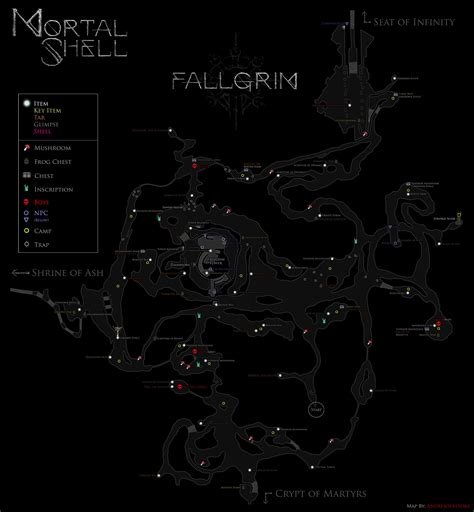 Image result for Mortal Shell Interactive Map