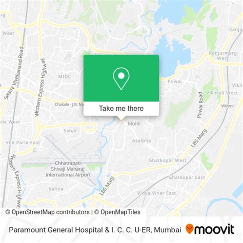 How to Get to Paramount General Hospital & I. C. C. U-ER in Andheri ...