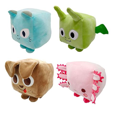 MENGHUONIAN Big Games Cat Plush, Pet Simulator X Cat Plushies, Cartoon ...