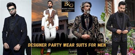 Men's Party Wear Suits, Designer Party Wear - Bharat Reshma