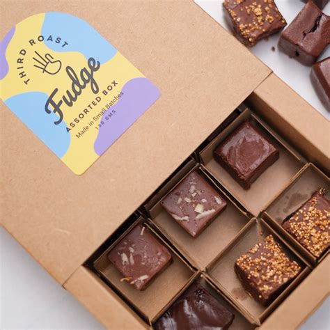 Buy Vegan & Healthy Chocolate Fudge Box Online | Third Roast