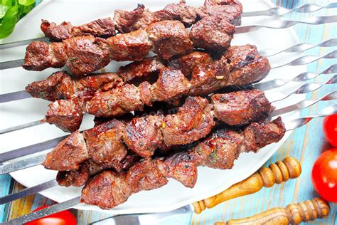 Шашлык из говядины маринад самый вкусный рецепт с фото пошагово - 1000.menu