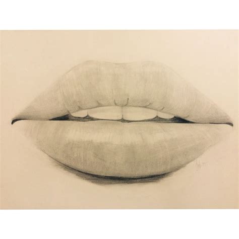 Image result for Realistic Lips Drawing