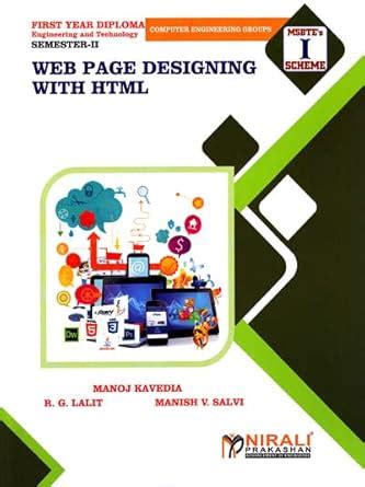 WEB PAGE DESIGNING WITH HTML – FY DIPLOMA in COMPUTER / IT ENGINEERING ...