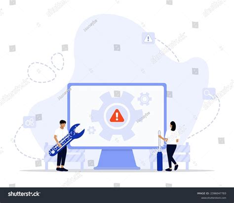 Image result for Find Computer Problem Vector