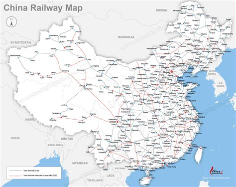 China High Speed Rail Route Map