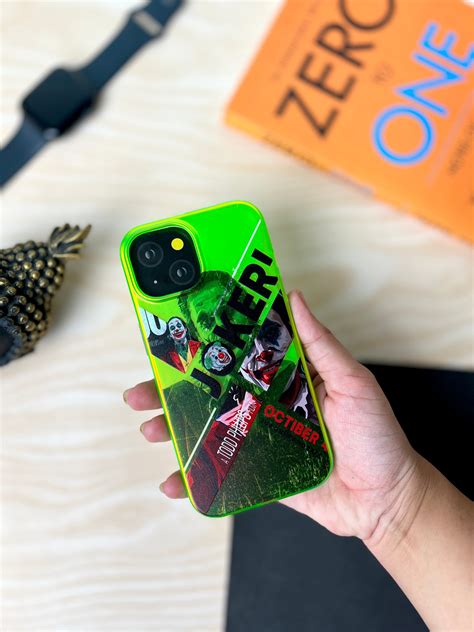 Jocker Octiber Neon Case For iPhone - GenZ