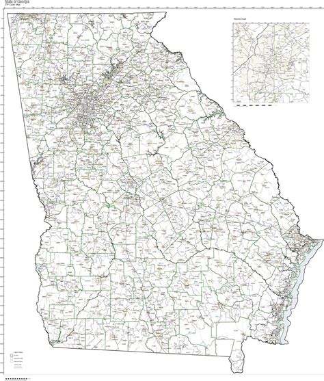 Image result for Georgia Zip Code Map