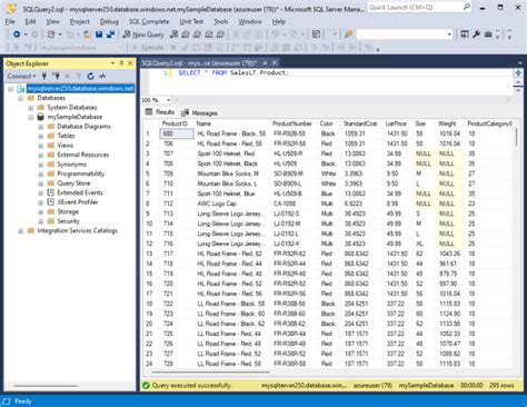 Azure Notebook Connect SQL Server 的图像结果
