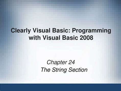 Image result for String Manipulation Visual Basic