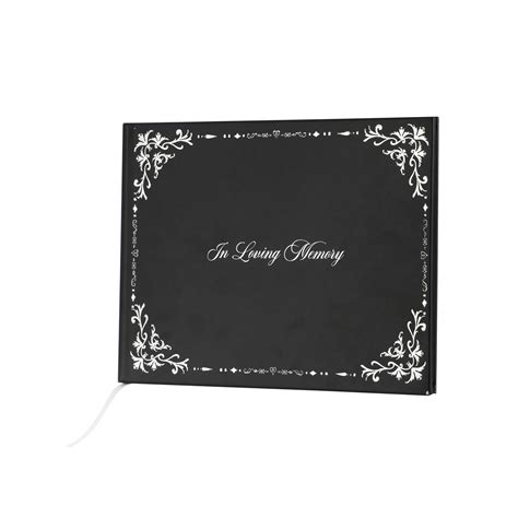 Buy Funeral Book Black for Loved Ones in Loving Memory of Mother her ...
