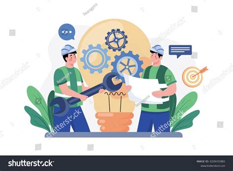 Manufacturing Work Station Vector Sample 的图像结果