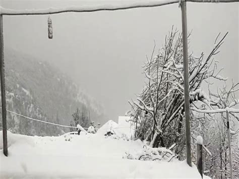 Uttarakhand: Chamoli witnesses relentless rain and snowfall, disrupting ...