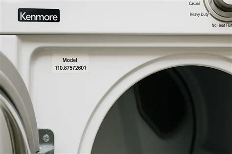 How to Find Model number on 17 Popular Dryer Brands