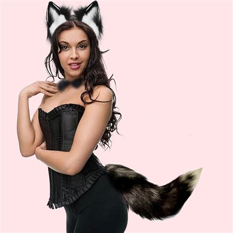 Valpeak Fox Ears and Tail Therian Tail Gear Wolf India | Ubuy