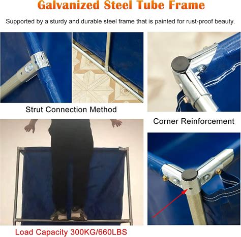 RENLXFI Above Ground Canvas Fish Pond, 50 100 160 200 240 India | Ubuy