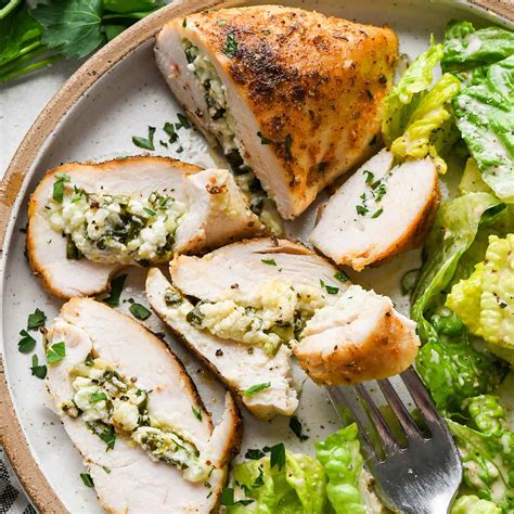 Spinach Cream Cheese Stuffed Chicken Breast 🥰 – New and Tips