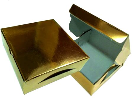 SIPCO Paper Fancy Sweet Box (Golden) Pack of 50, Rectangular : Amazon ...