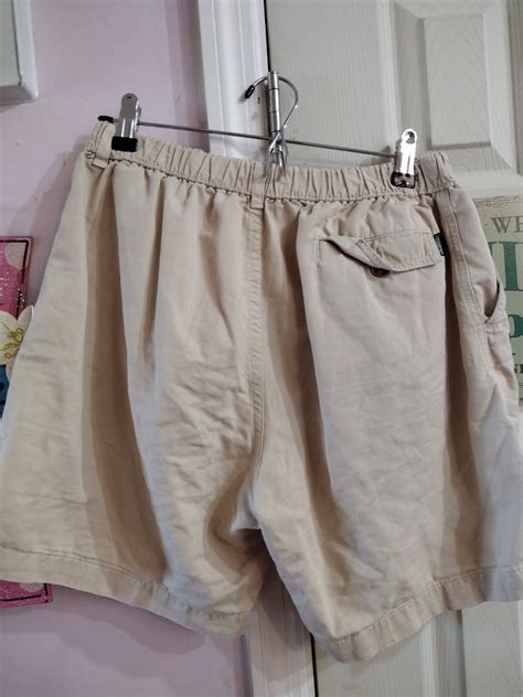 Chubbies Women Brown Khaki Short Shorts Large Cotton 7" Inseam | eBay