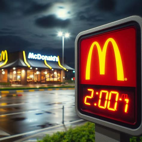 What Time Does McDonald's Close? | MCD Closing time