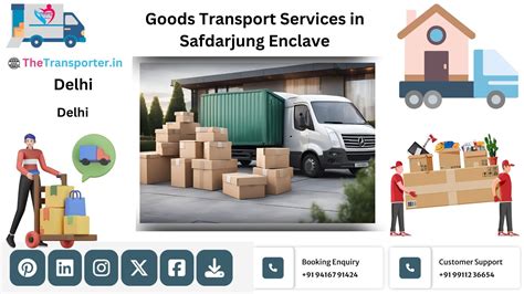 Safdarjung Enclave Delhi Transport | Trusted Transporter