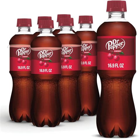 Dr Pepper Cherry 16.9 oz Bottles - Shop Soda at H-E-B