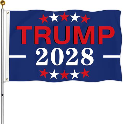 Amazon.com : Trump 2028 Flag 3x5Ft for Large Garden Yard Flags Outside ...