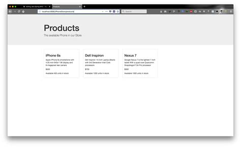 Java Spring MVC Tutorial 的图像结果