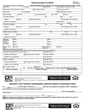 18 Printable Rent Receipt Forms and Templates - Fillable Samples in PDF ...