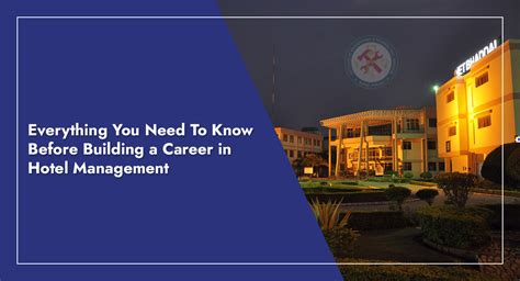 Everything You Need To Know Before Building a Career in Hotel ...